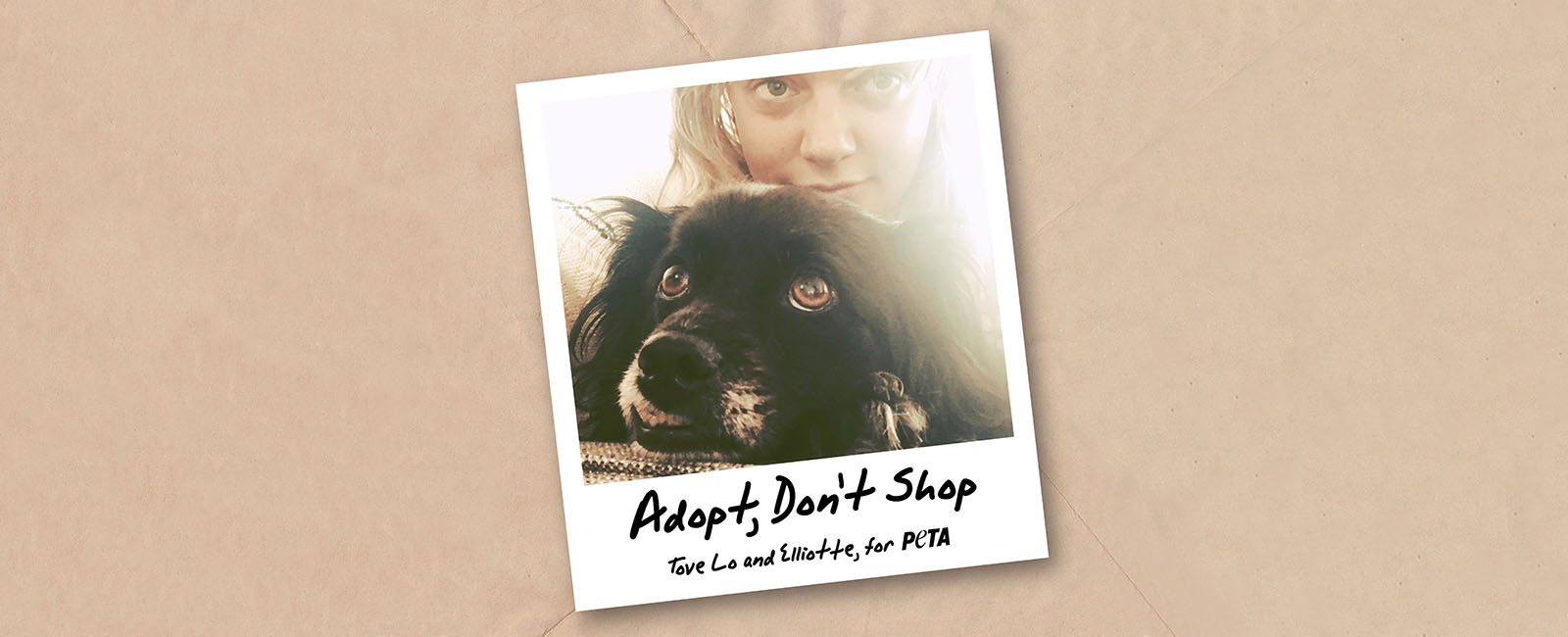 Tove Lo und ihr Hund in neuer „Adoptieren statt kaufen“-Kampagne