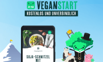 PETAs Veganstart-App: Jetzt mitmachen und vegan werden!