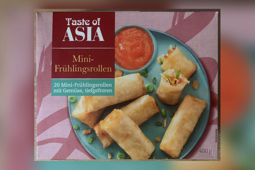 Taste of Asia Mini Fruehlingsrollen