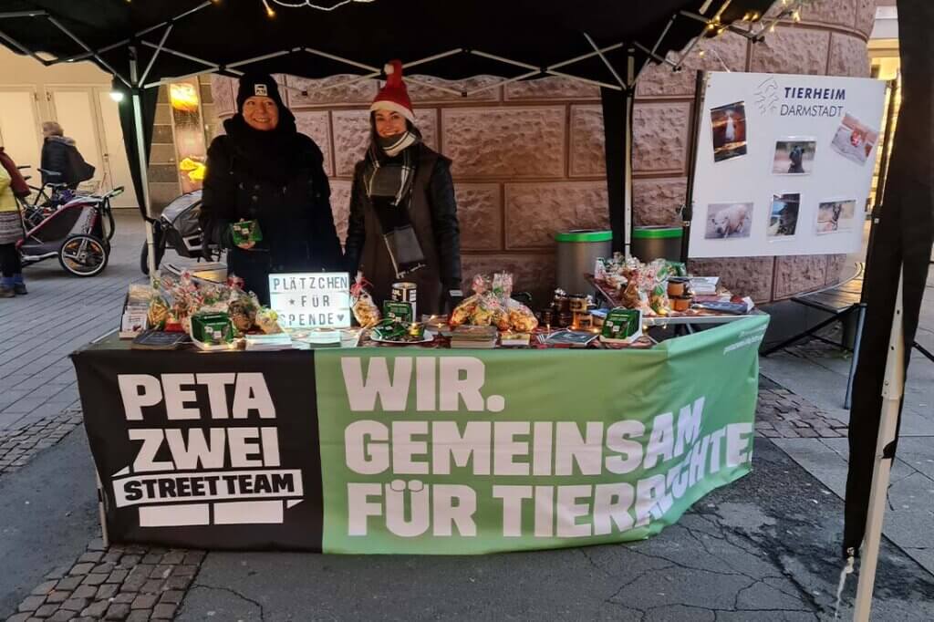 Weihnachtsaktion von Streetteam Frankfurt