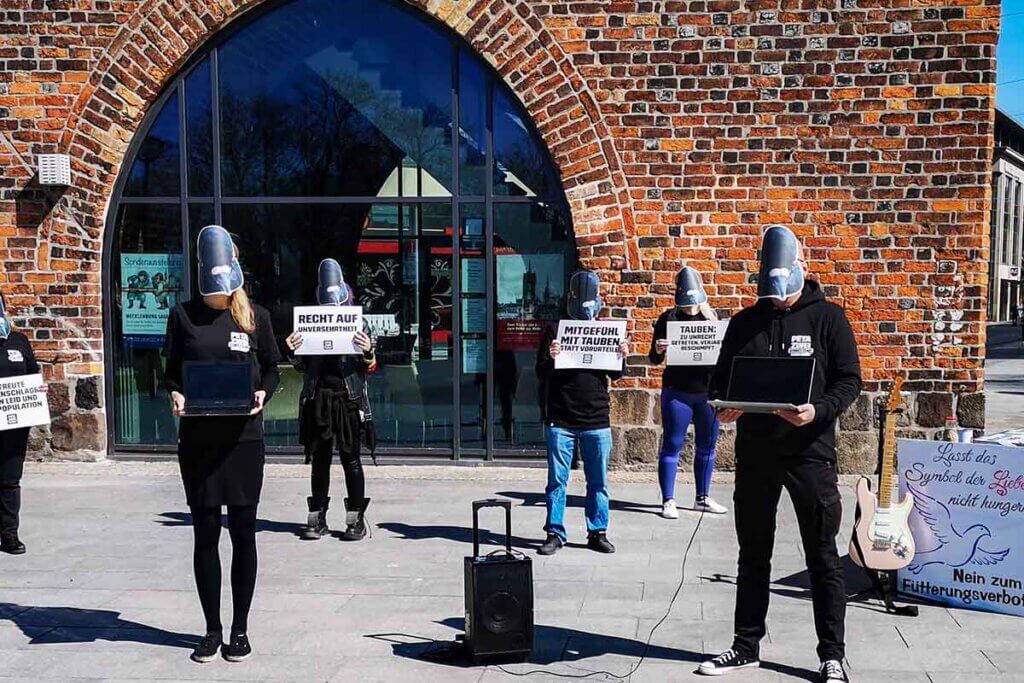 Demonstration in Rostock